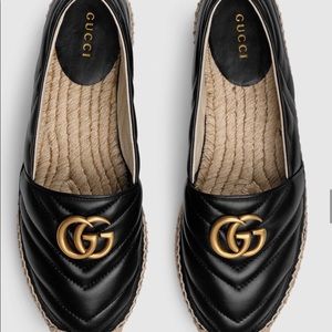 🖤 Gucci Leather espadrille with Double G 🖤